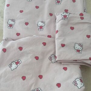 Hello Kitty Pink Kids pottery barn queen sheets